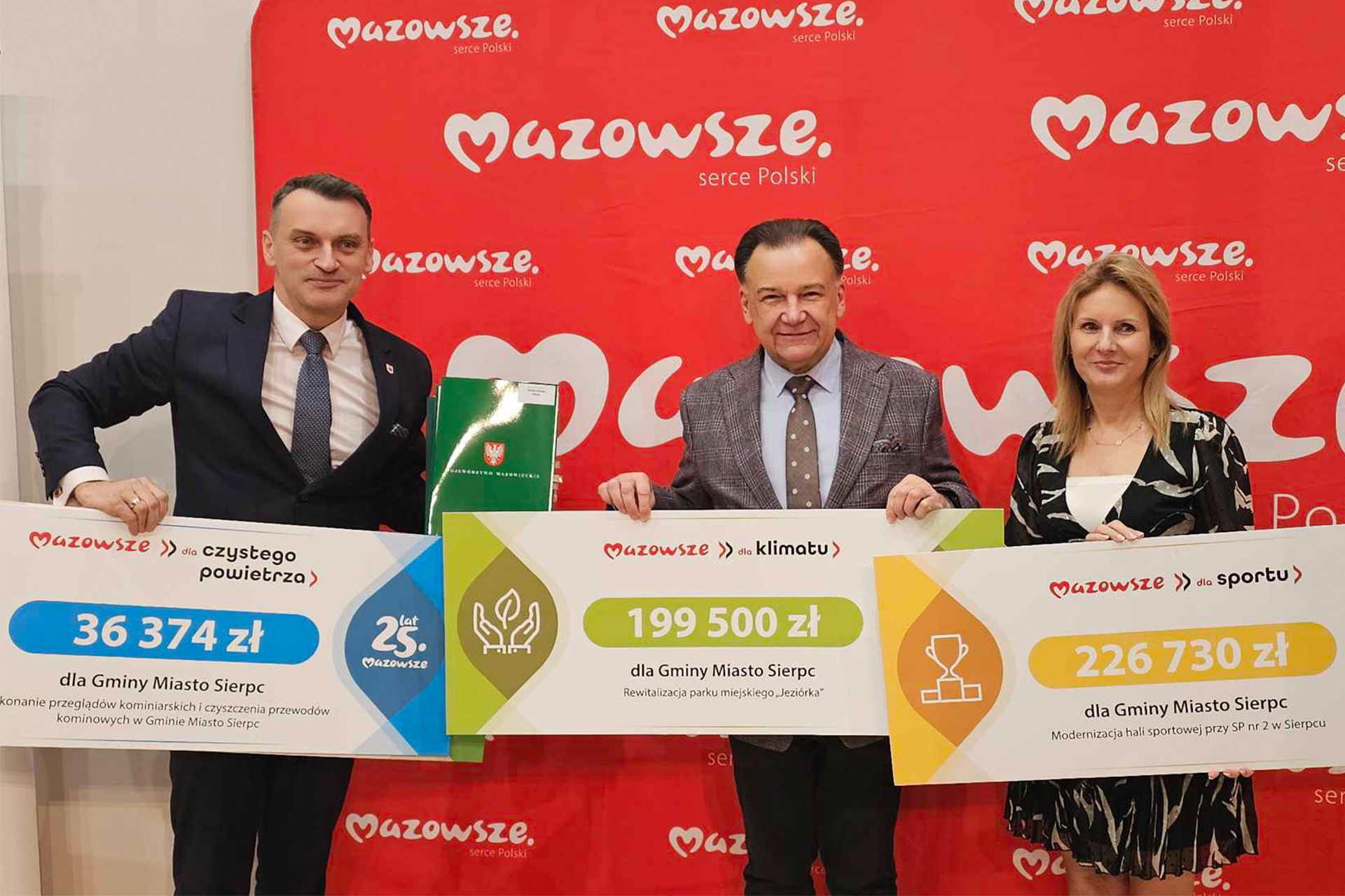 Blisko 500 tysięcy złotych dla Sierpca