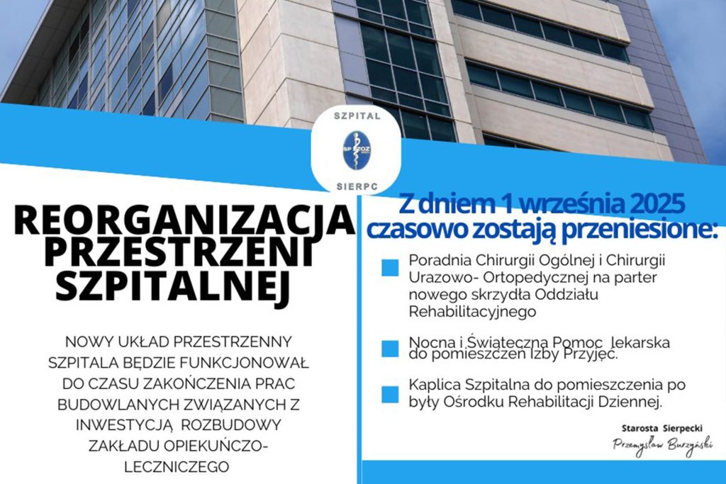 539661642_1124192316507623_9094671719014500349_n-1024x683 Zmiany w sierpeckim szpitalu