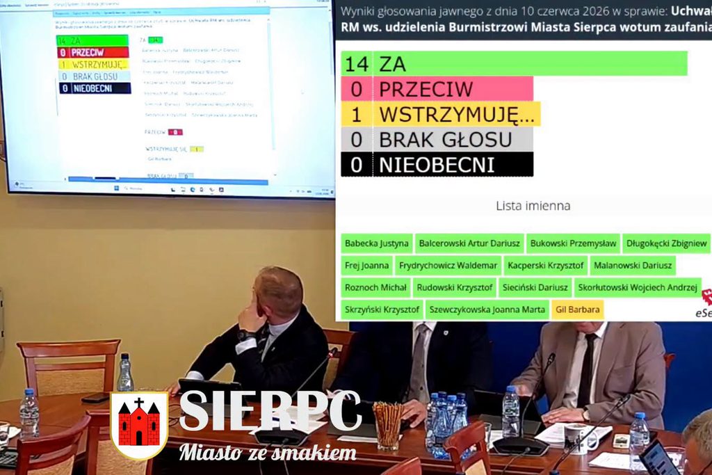 728819973_902297858874587_301993583123764308_n-1024x683 Wotum zaufania i absolutorium za 2025 rok dla Burmistrza Sierpca